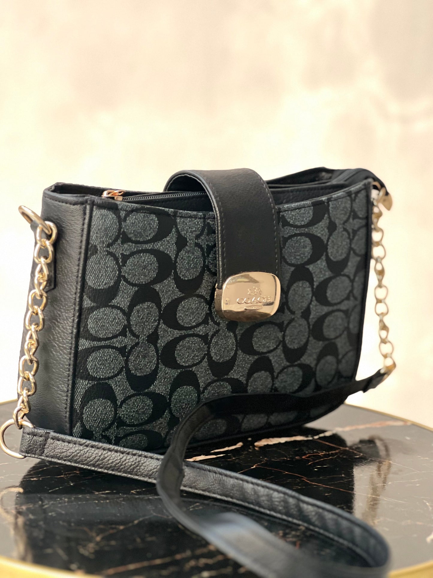 Coach cross body black