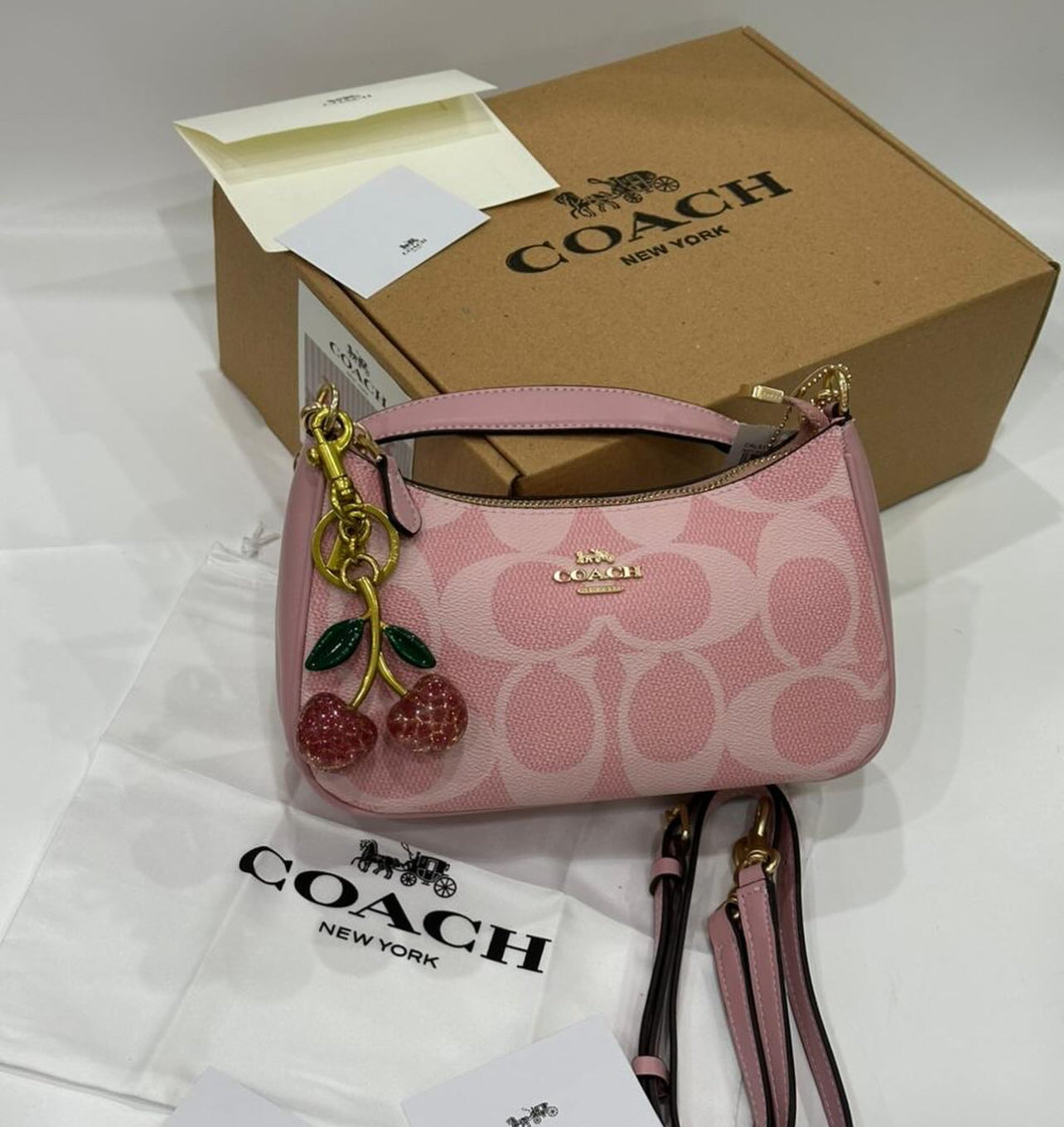 Coach teri pink
