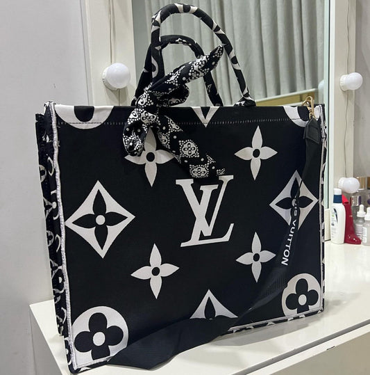 Black and White Tote