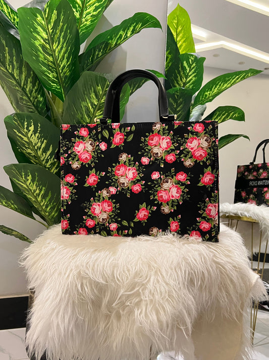 Floral black
