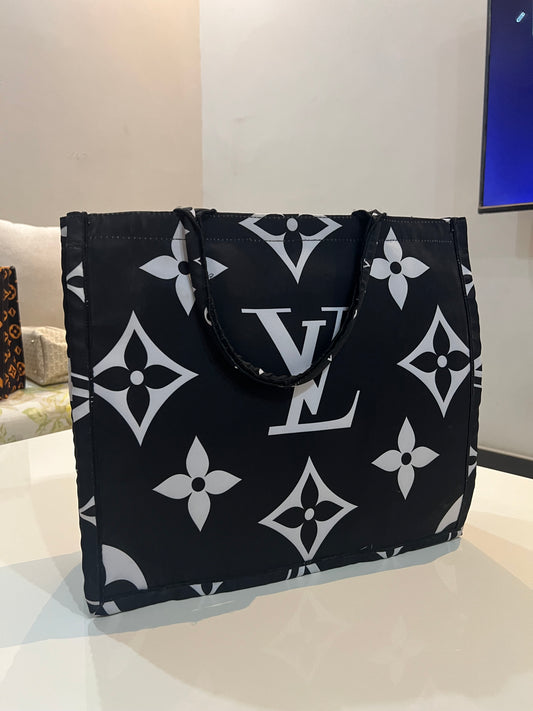 Black and White Tote