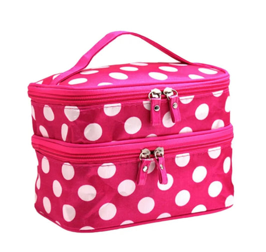 Makeup travel bag pink