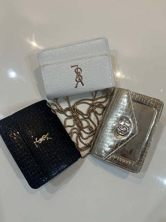 shiny cross body